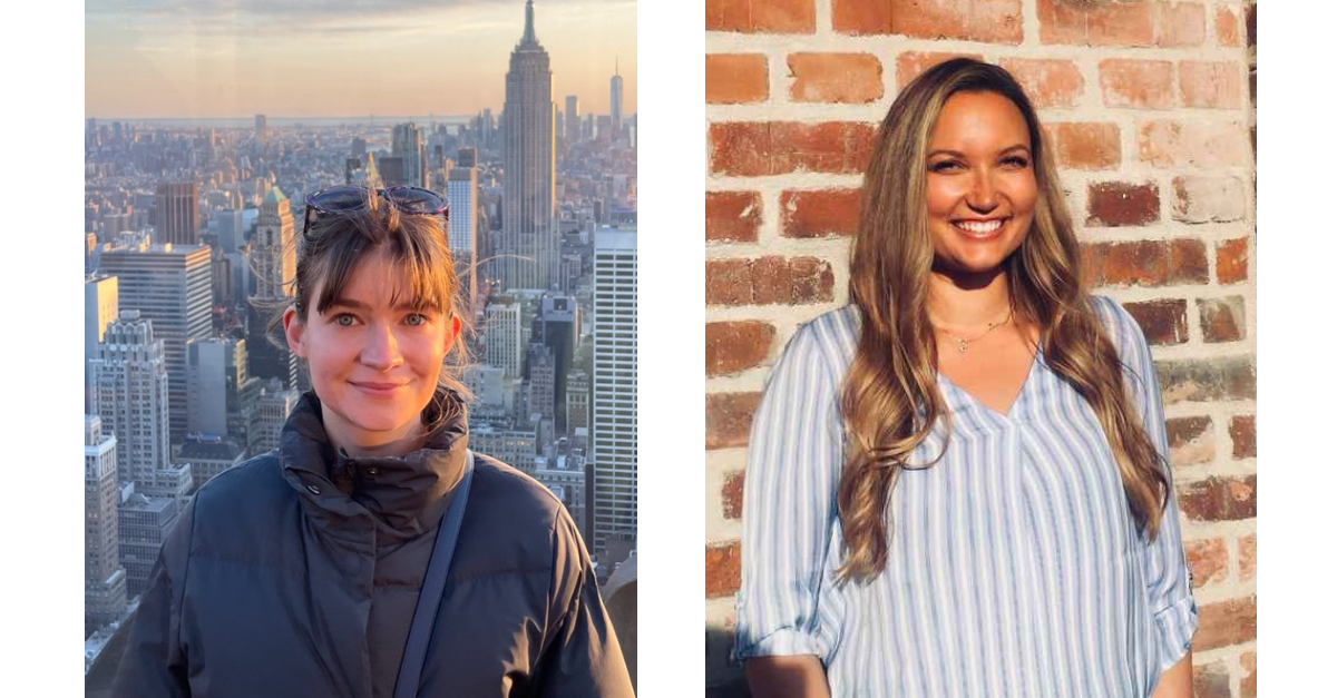 Eleanor Swan, Marketing & Communications Manager, Hammersmith BID and Giuliana Michaj, LIVAT Hammersmith